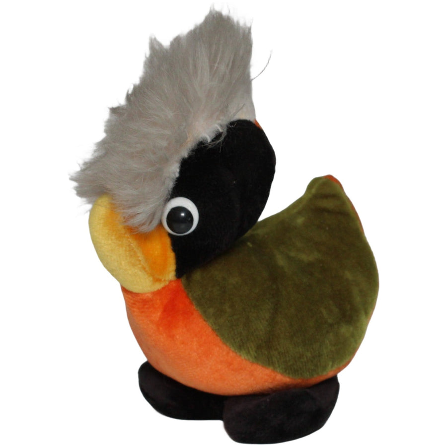 Kleine Ente mit Irokesenschnitt