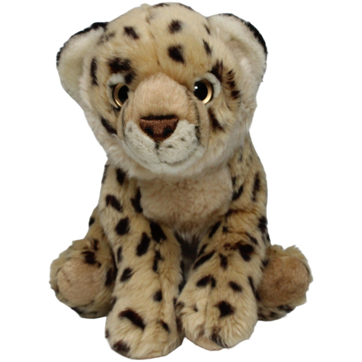 123000020433 Uni - Toys Hübsches Leopardenbaby, sitzend Kuscheltier Kumpel Leo 30cm Braun ebay - stofftiere