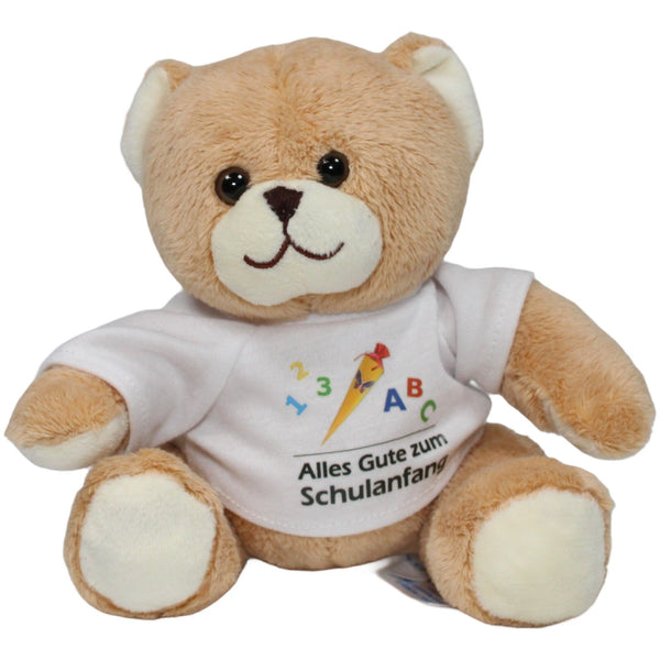 Teddybär mit Shirt "Alles Gute zum Schulanfang"