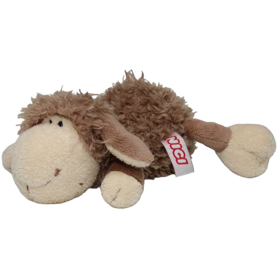 Kleines braunes Schaf, liegend