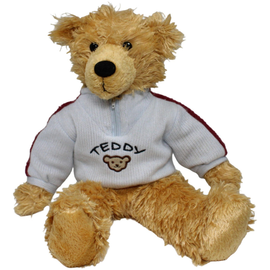 XL Teddybär mit Strick-Pullover