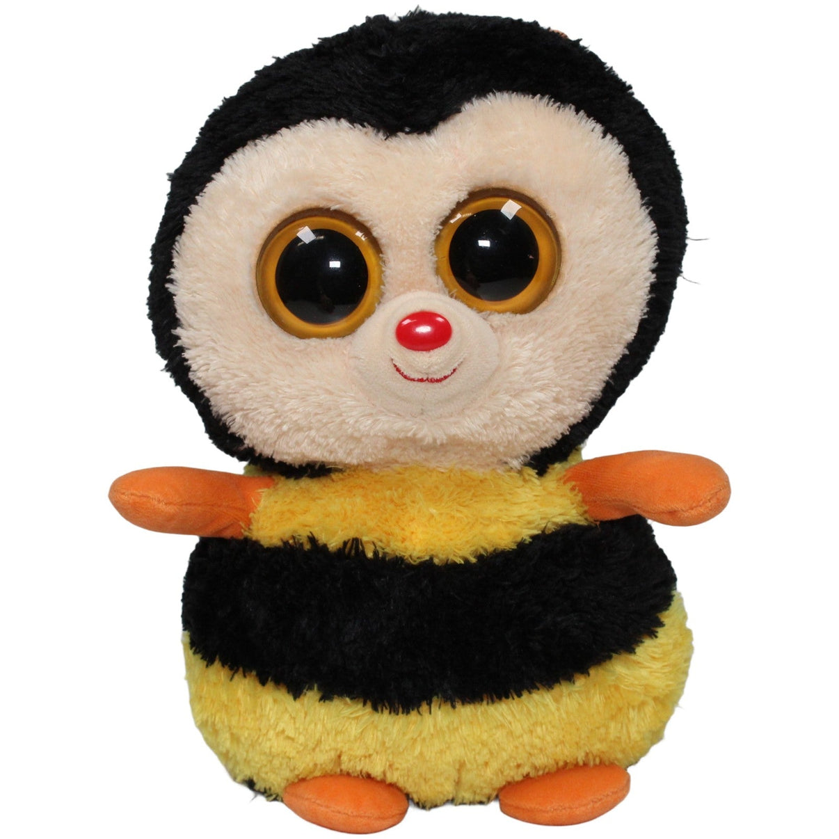 123000020488 TY Süße Biene mit Glubschaugen Kuscheltier Kumpel Leo 2013 22cm Biene
