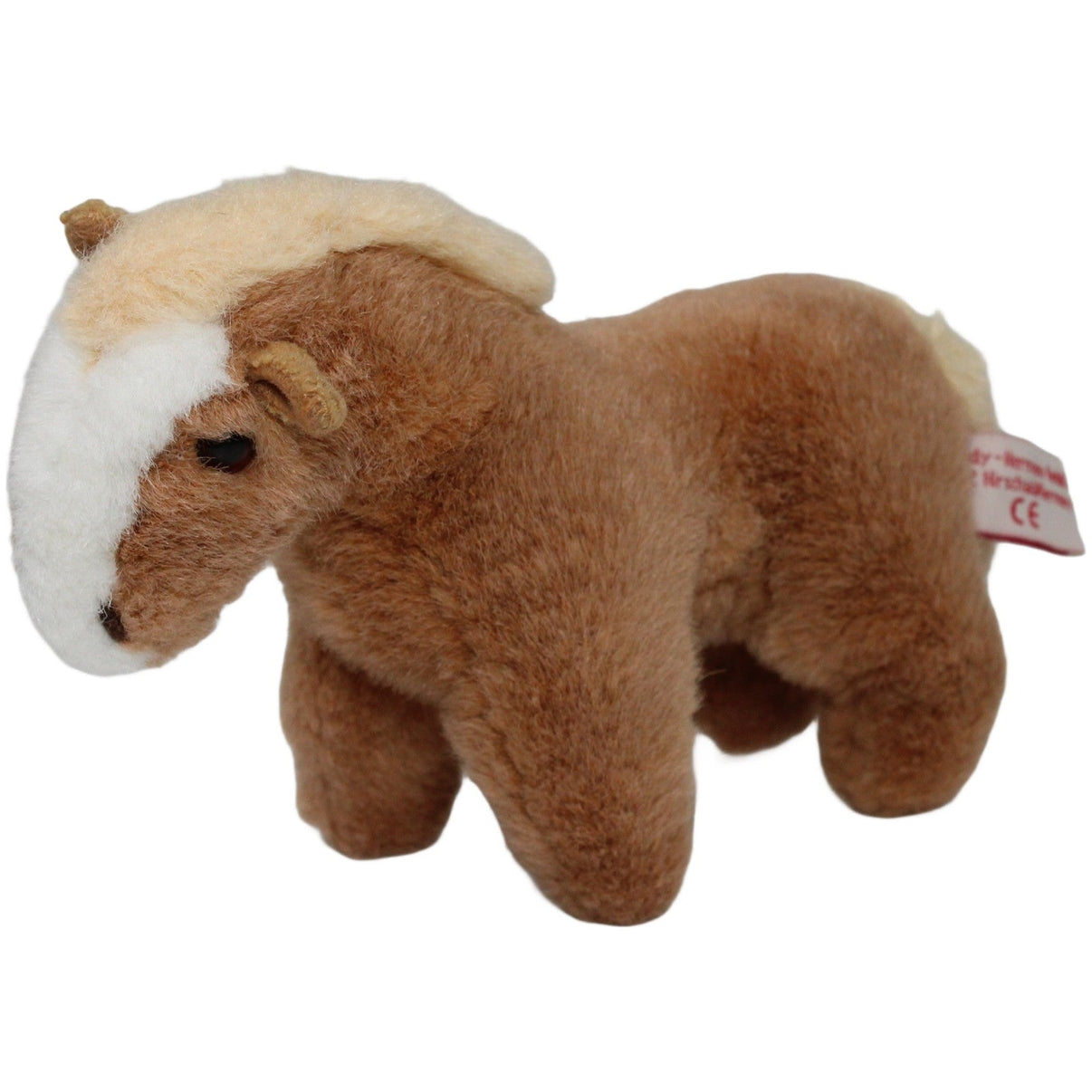 123000020490 Teddy - Hermann Kleines Pferd Kuscheltier Kumpel Leo 17cm Beige Braun