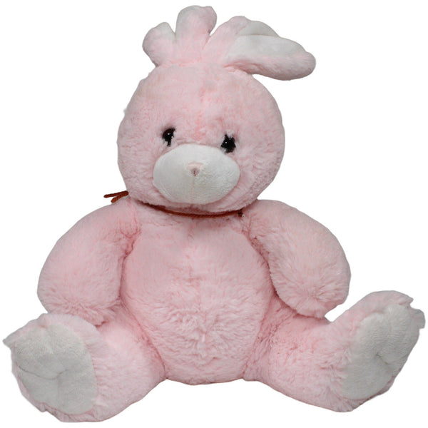 Rosa Hase, sitzend
