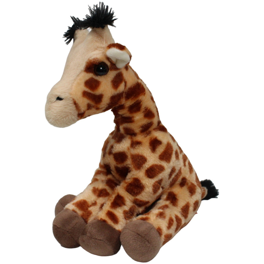 Süßes Giraffenbaby, sitzend