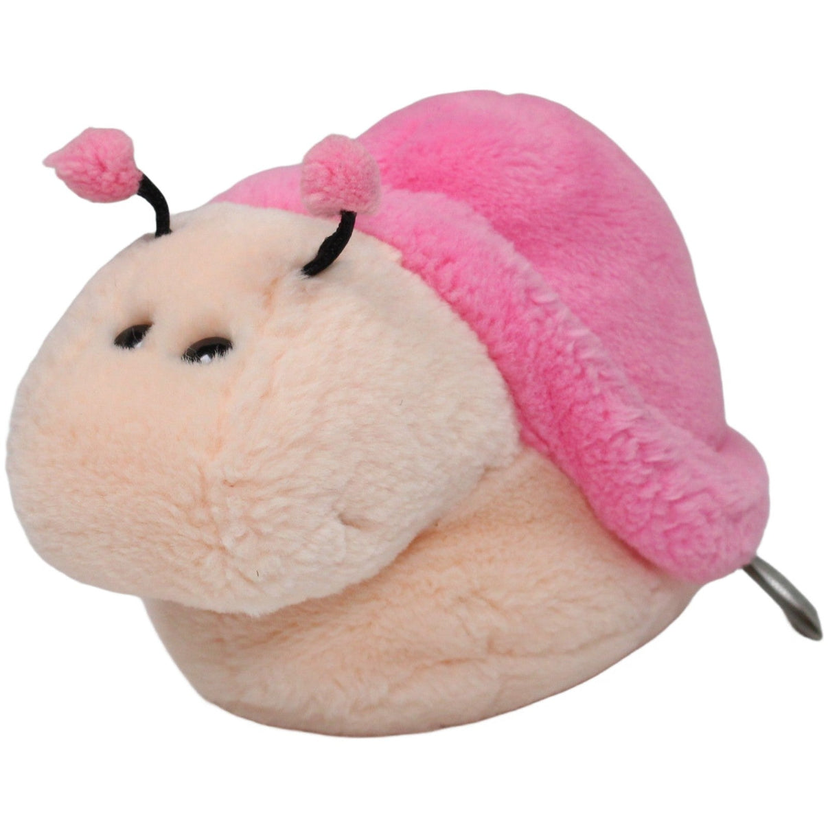 123000020535 W. Steinbeck Schnecke Antonella klein, pink Kuscheltier Kumpel Leo 15cm _Vintage_ Beige
