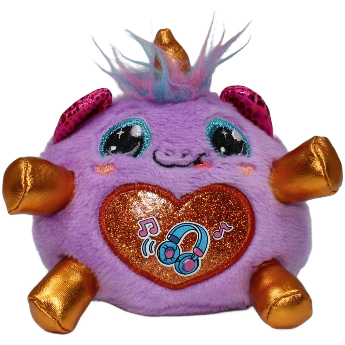123000020548 Zuru Rainbocorns Kittycorn Surprise, Katze lila - gold Kuscheltier Kumpel Leo 10cm ebay - stofftiere Gebraucht