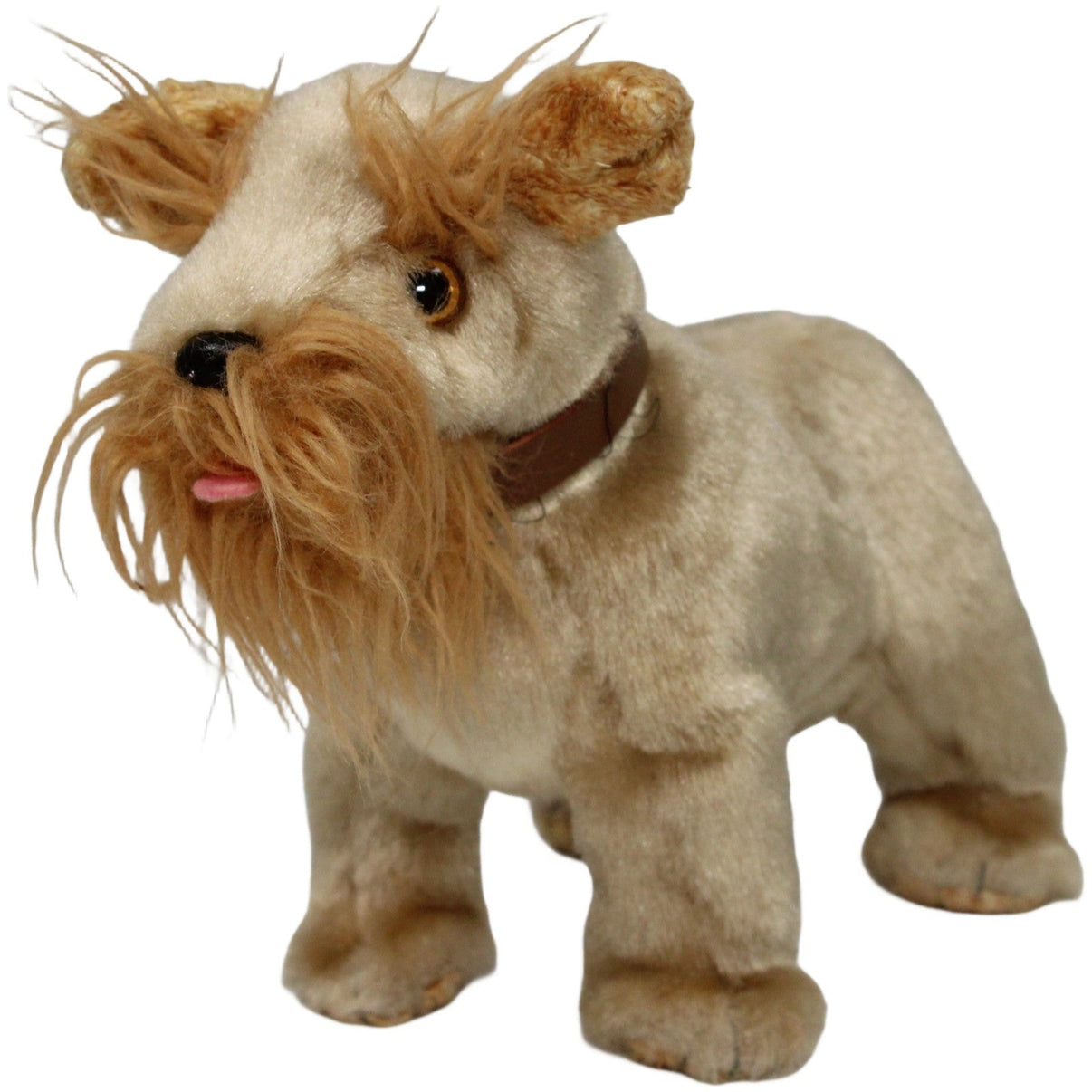 123000020556 TY Beanie Babies, Schnauzer Schnitzel Kuscheltier Kumpel Leo 18cm 2002 _Vintage_
