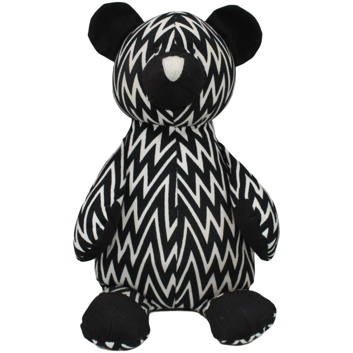 123000020581 H&M Süßer schwarz - weißer Teddybär Kuscheltier Kumpel Leo 32cm 37cm ebay - 20 - stofftiere