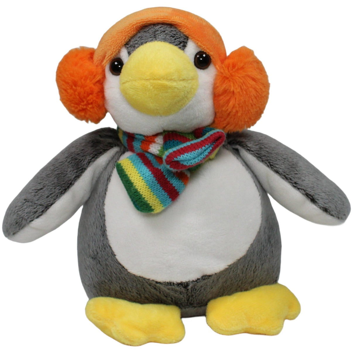 123000020591 THALIA Bücher Grauer Pinguin mit Schal und Ohrschützern Kuscheltier Kumpel Leo 24cm ebay - stofftiere Gebraucht