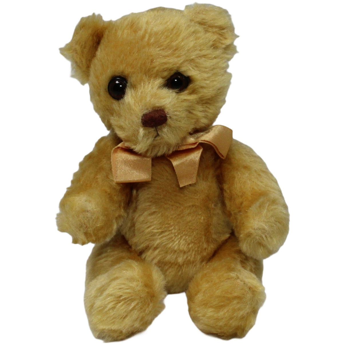 123000020623 Schildkröt Teddy mit beweglichen Gliedern & goldener Schleife Kuscheltier Kumpel Leo 1995 23cm _Vintage_