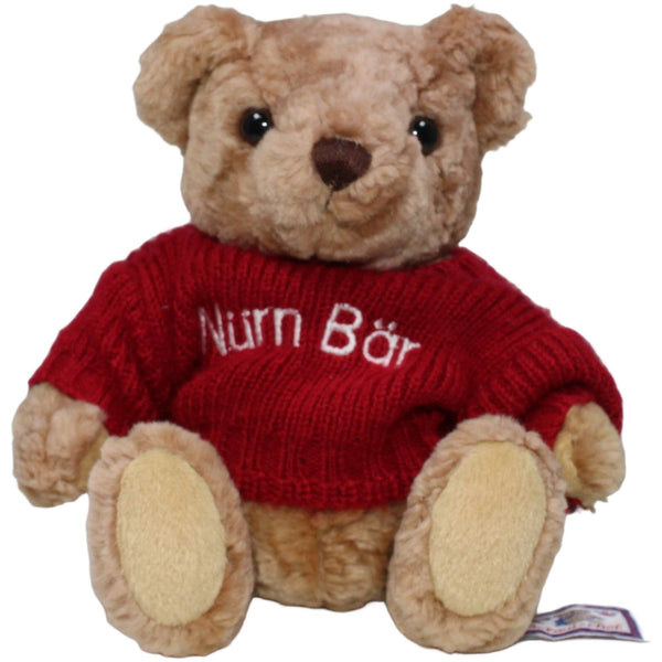 Teddy mit Stickpulli "Nürn Bär", sitzend