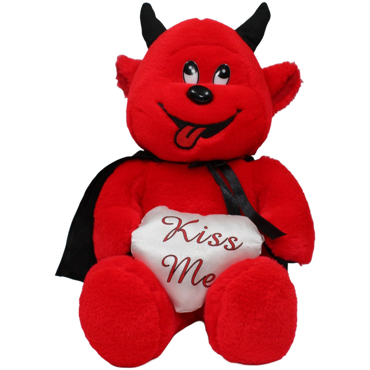 123000020651 Besttoy Teufelchen mit Umhang und Herzkissen "Kiss Me", sitzend Plüschfigur Kumpel Leo 30cm ebay - 20 - stofftiere Gebraucht