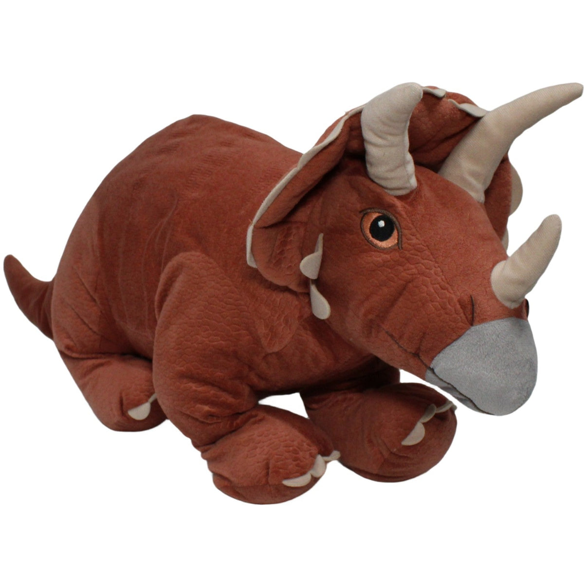 123000020659 IKEA XXL Triceratops, JÄTTELIK Kuscheltier Kumpel Leo 70cm Beige Braun