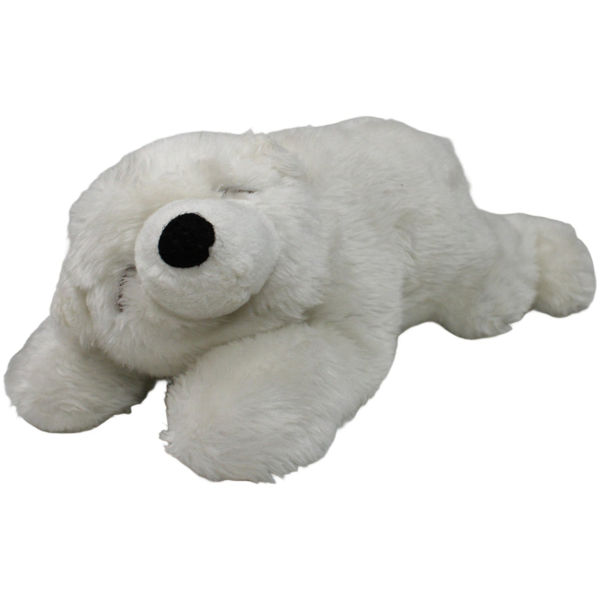 123000020674 Unbekannt Schlafender XL Eisbär, liegend Kuscheltier Kumpel Leo 40cm ebay - stofftiere Eisbär