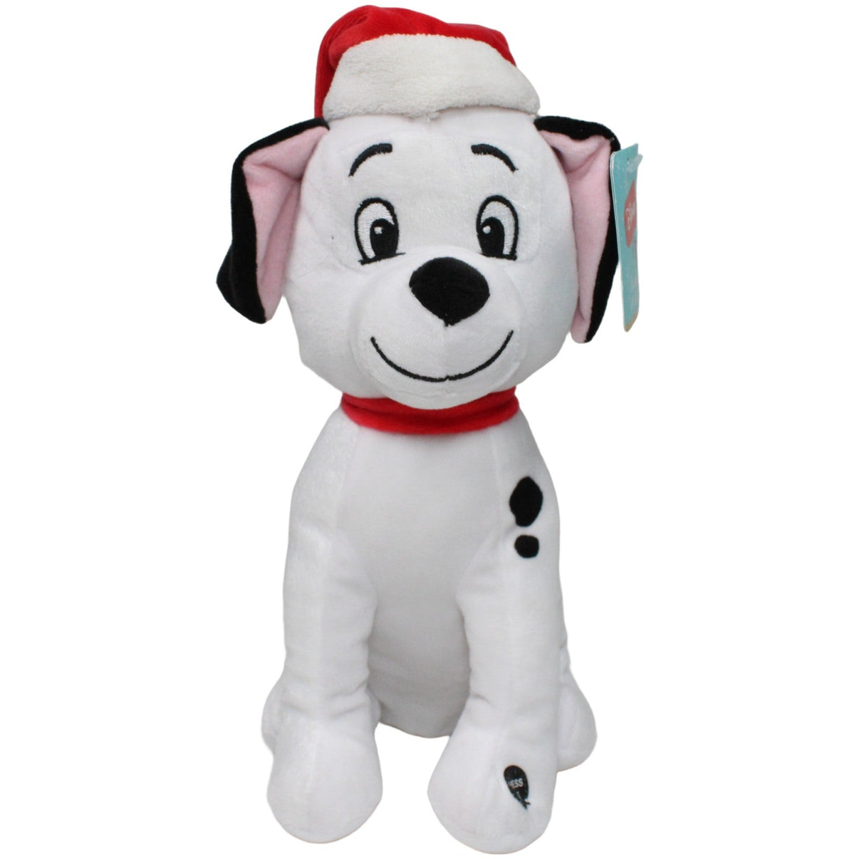 123000020719 Sambro Welpe mit Weihnachtsmütze aus Disney 101 Dalmatiner mit Sound Kuscheltier Kumpel Leo 30cm ebay - neu - stofftiere Hund