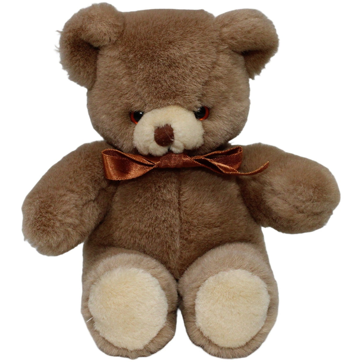 123000020741 Sunkid Teddy mit bronzener Schleife, sitzend Kuscheltier Kumpel Leo 25cm Braun ebay - stofftiere