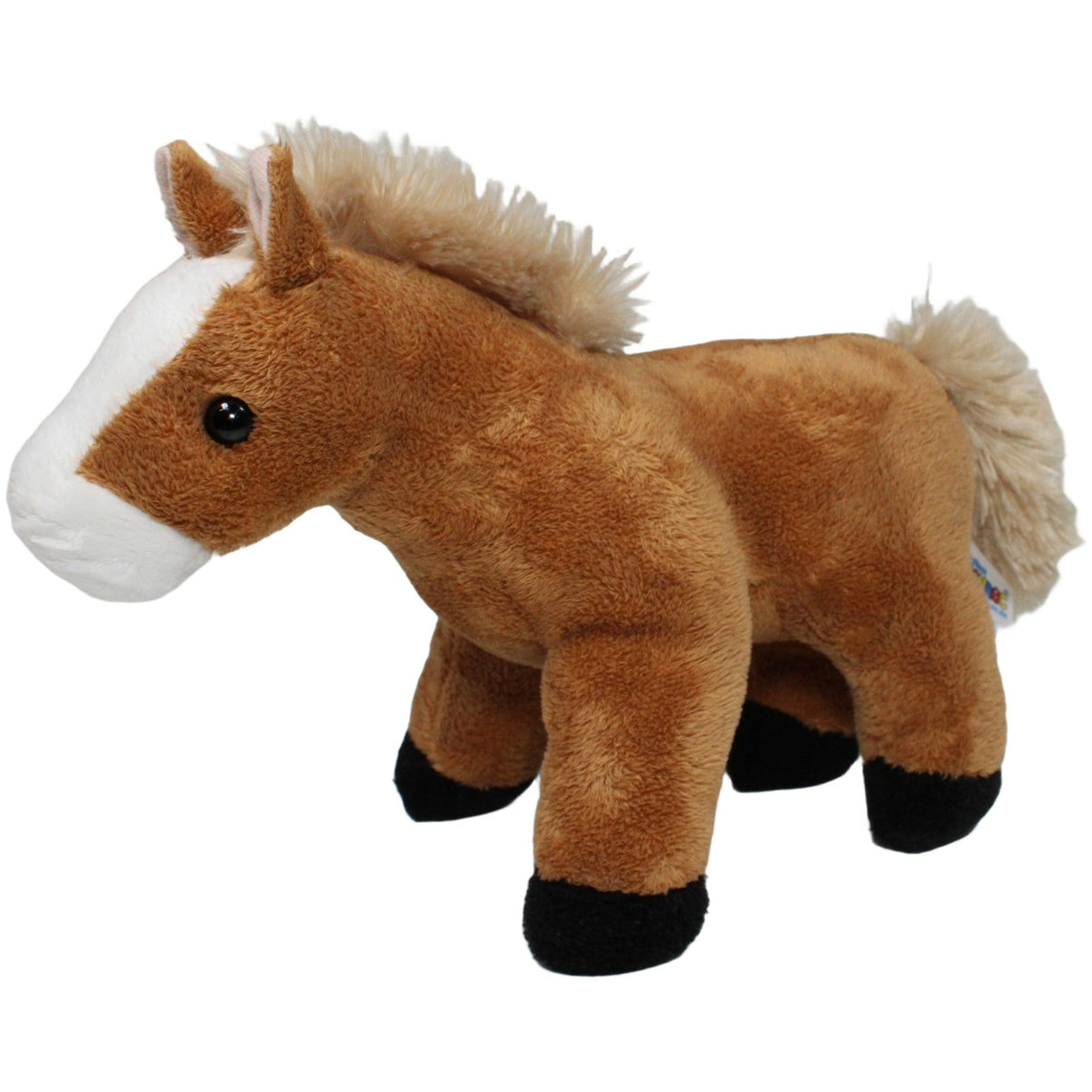 123000020758 Heunec Großes Pferd, stehend Kuscheltier Kumpel Leo 35cm Braun ebay - stofftiere