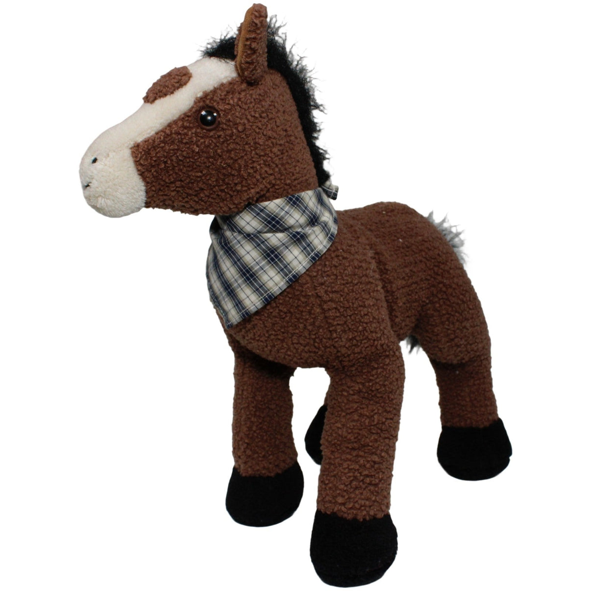 123000020772 Die Spiegelburg Großes Pferd Johnny mit Halstuch, braun - weiß Kuscheltier Kumpel Leo 38cm Braun ebay - 20 - stofftiere