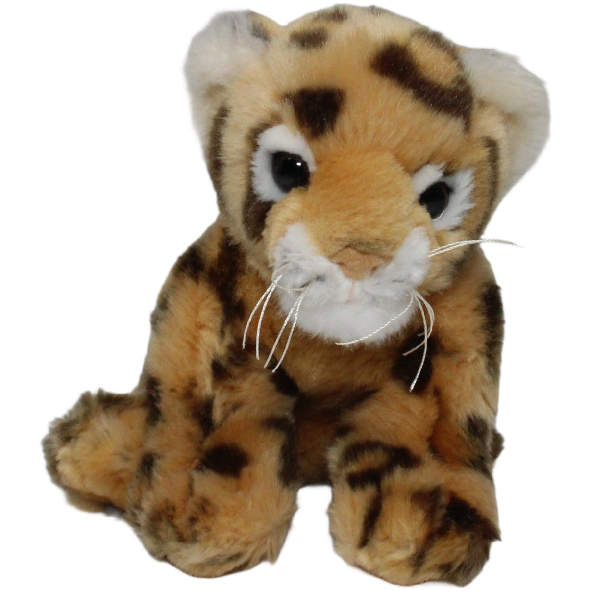 123000020773 Nature Planet Plan, sitzendes Leopardenbaby Kuscheltier Kumpel Leo 20cm Braun ebay - stofftiere