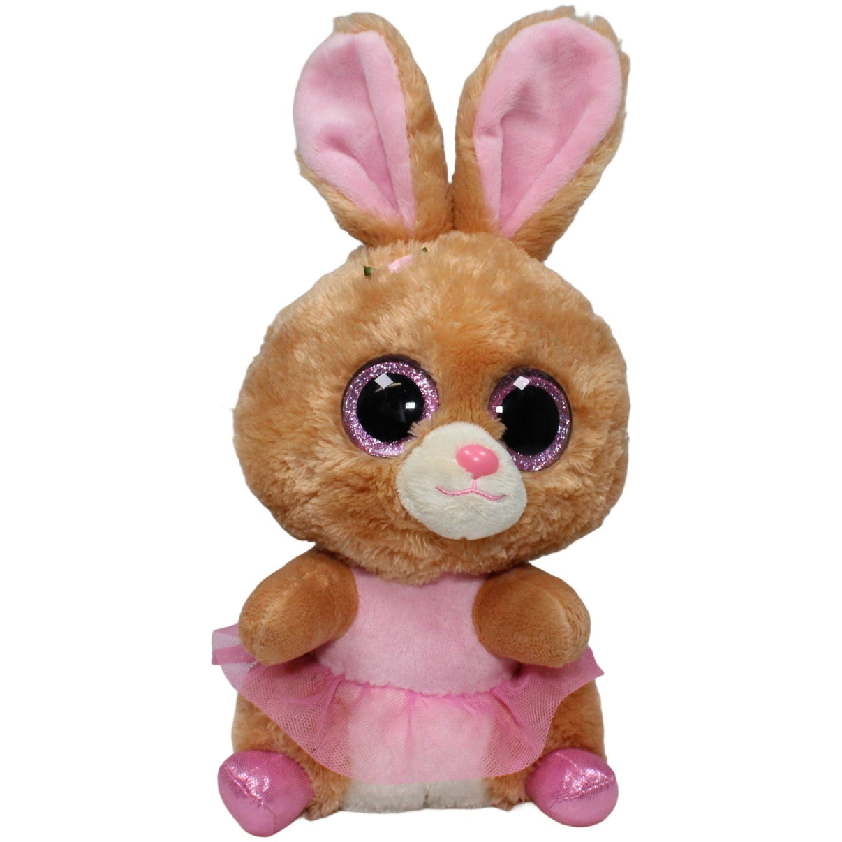123000020803 TY Hase Twinkle Toes im Tütü, groß Kuscheltier Kumpel Leo 30cm Braun ebay - 20 - stofftiere