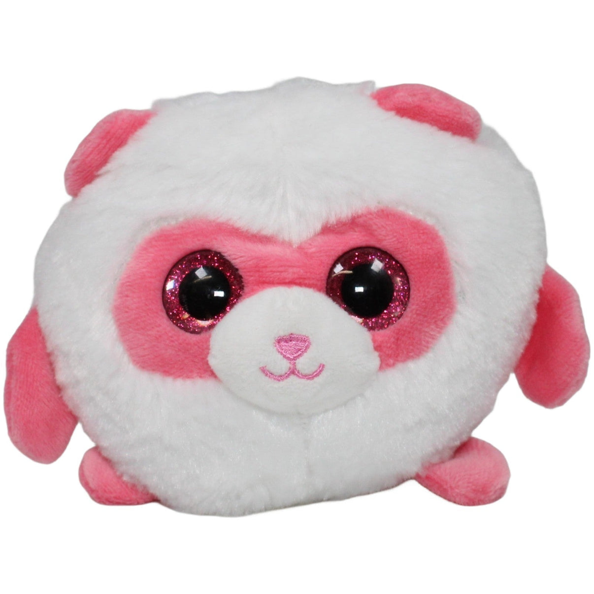 123000020810 Woolworth Kuschel Woolis, runder Panda mit Glitzer - Augen Kuscheltier Kumpel Leo 15cm ebay - stofftiere Gebraucht