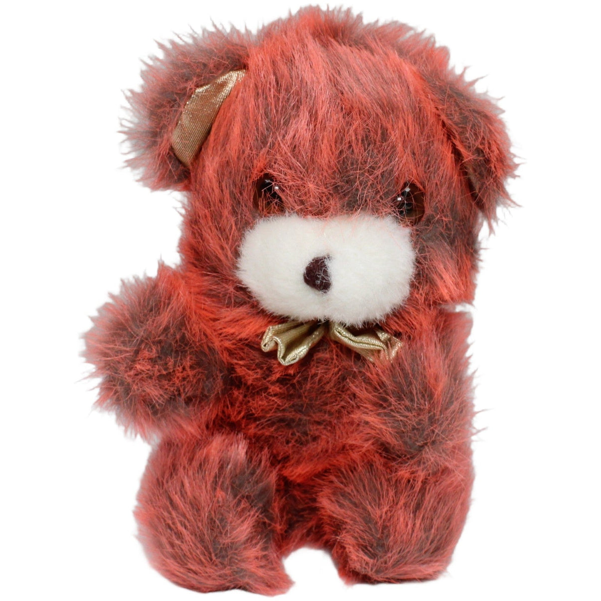 123000020825 Play by Play Rot - brauner Teddybär Kuscheltier Kumpel Leo 20cm _Vintage_ Braun