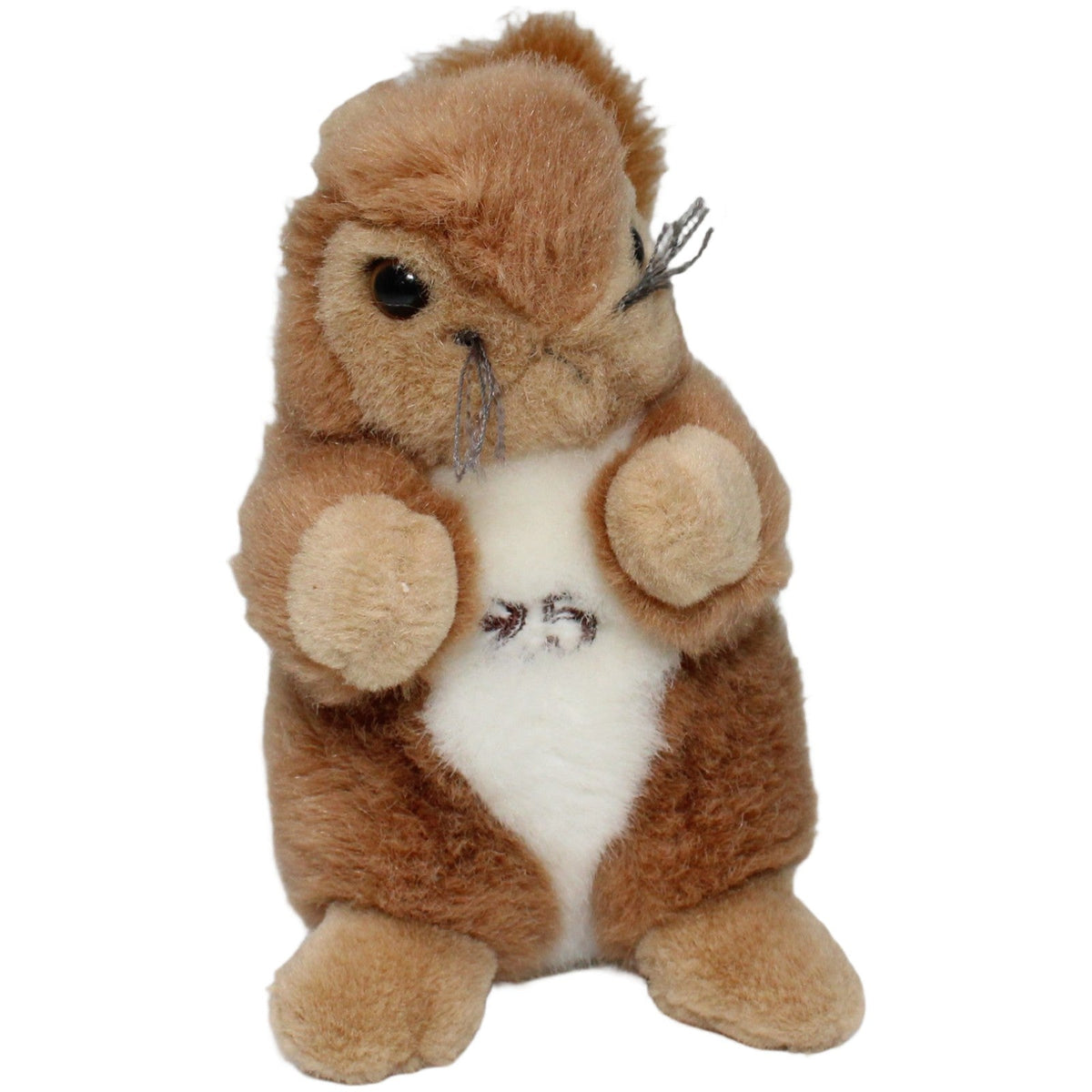 123000020828 PLÜTI nova Süßes Eichhörnchen "25" Kuscheltier Kumpel Leo 17cm Beige Braun