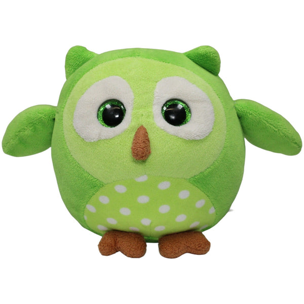 Cuddle Me Friends, grüne runde Eule