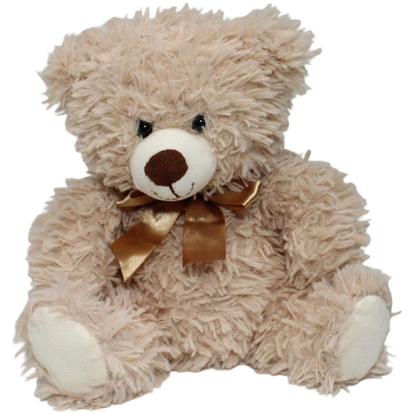 Süßer Teddybär mit Schleife, beige
