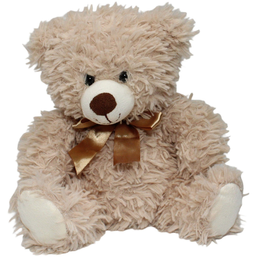 Süßer Teddybär mit Schleife, beige
