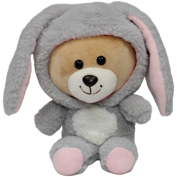Süßer Teddy im Hasen-Overall