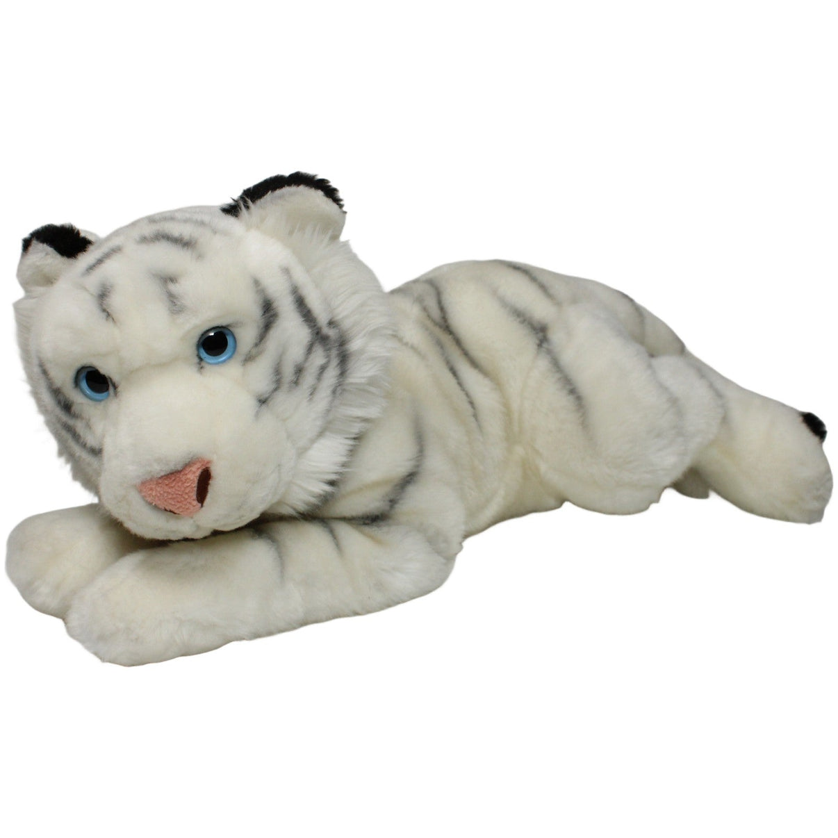 123000020915 Kuschelwuschel XL Weißer Tiger, liegend Kuscheltier Kumpel Leo 45cm ebay - 20 - stofftiere Gebraucht