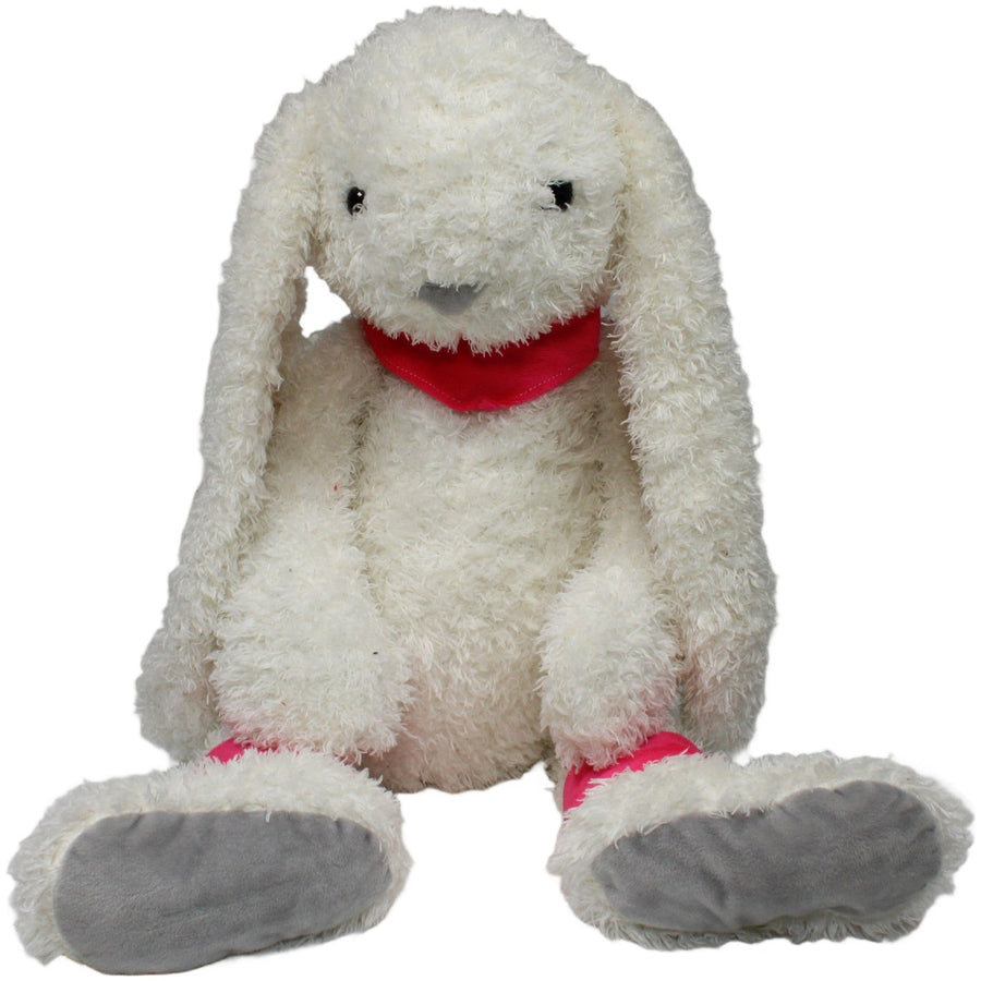 XXL Schlenker Hase mit lagen Ohren, weiß