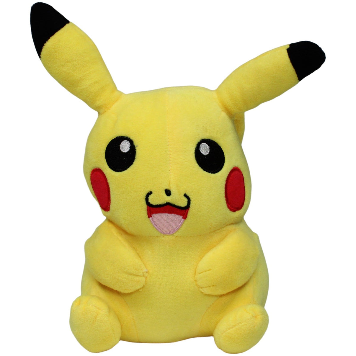 123000020967 TOMY Pikachu mit offenem Mund aus Pokémon, sitzend Plüschfigur Kumpel Leo 25cm ebay - stofftiere Film & Fernsehen