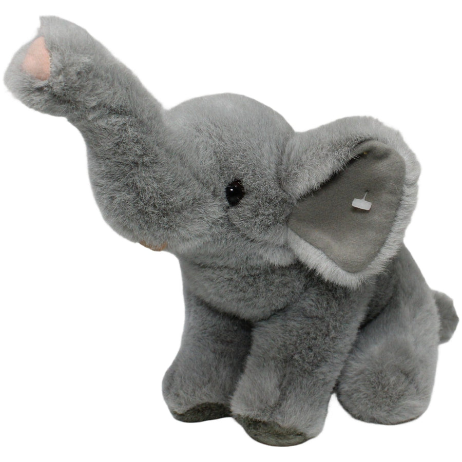 Hochschauender Elefant, sitzend