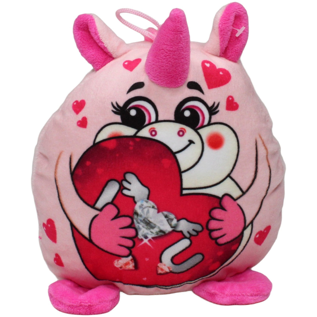 123000021005 FLOTI Flos Toys, Einhorn pink Kuscheltier Kumpel Leo 23cm ebay - stofftiere Einhorn