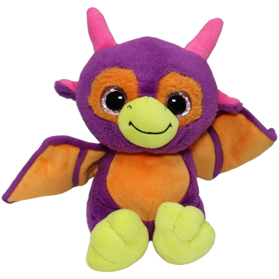 Süßer Dino, lila-orange