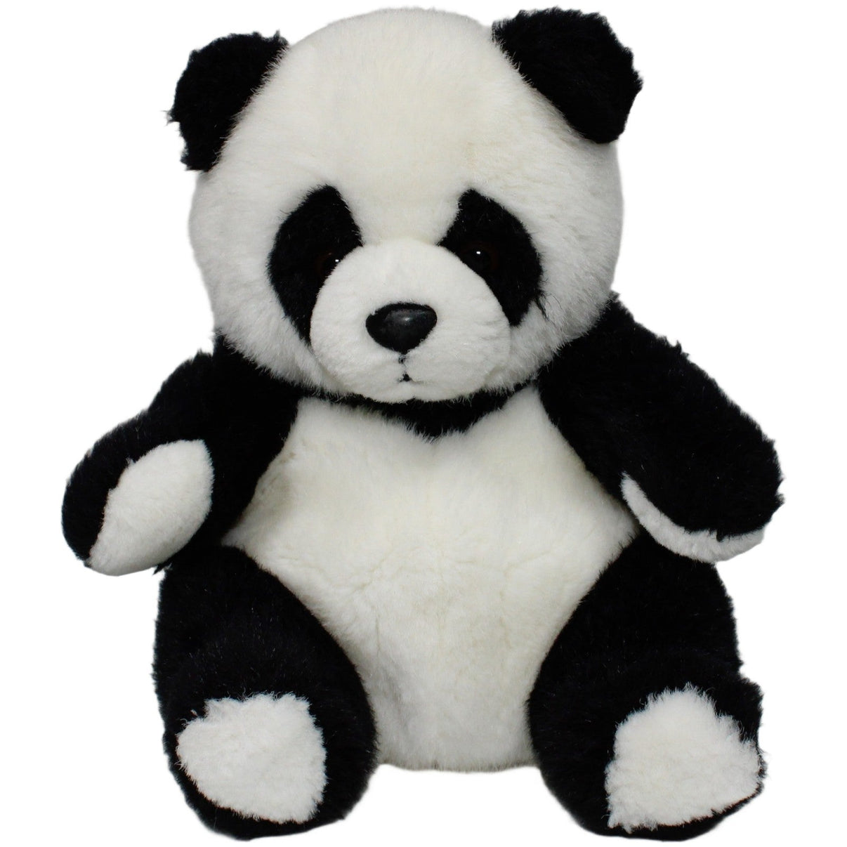 123000021064 Teddy - Hermann Süßer Panda, sitzend Kuscheltier Kumpel Leo 20cm ebay - stofftiere Gebraucht