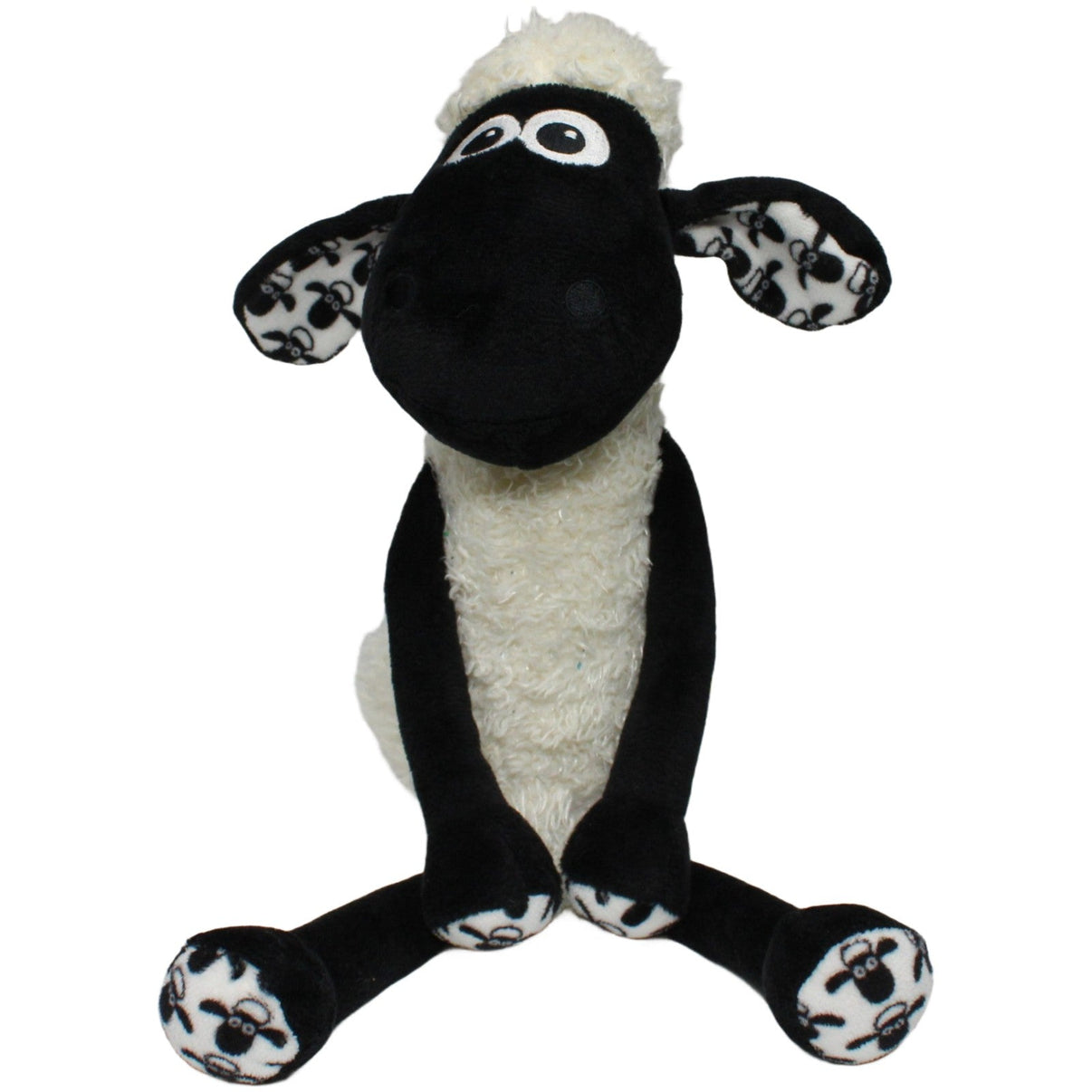 123000021073 NICI Schaf Shaun mit Muster - Ohren aus Shaun das Schaf, groß Kuscheltier Kumpel Leo 38cm Charakter ebay - 20 - stofftiere