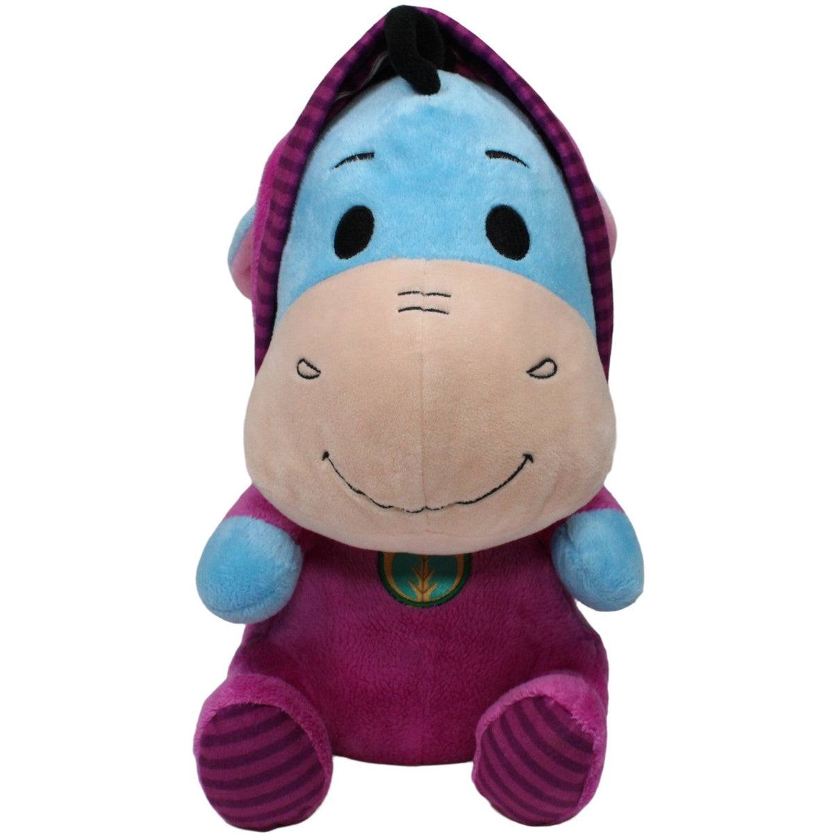 123000021084 PTS SRL I - Aah in lila Strampler aus Disney Winnie Puuh Kuscheltier Kumpel Leo 28cm Beige Blau