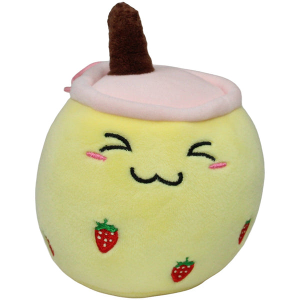 Süßer gelber Bubble Tea