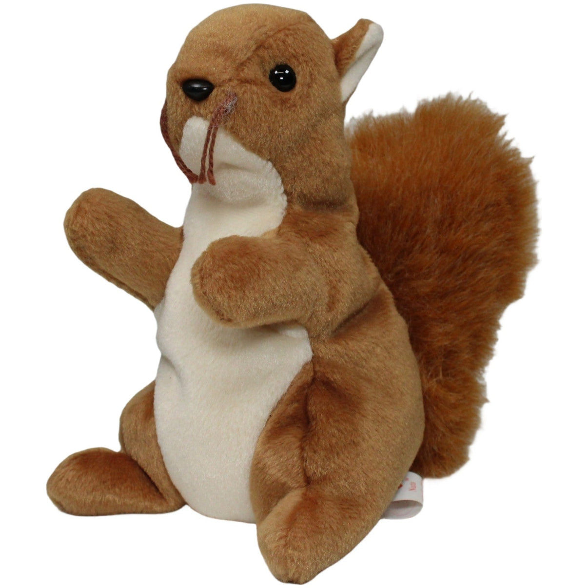 123000021148 TY Beanie Baby, Eichhönrchen Nuts Kuscheltier Kumpel Leo 15cm 1996 _Vintage_