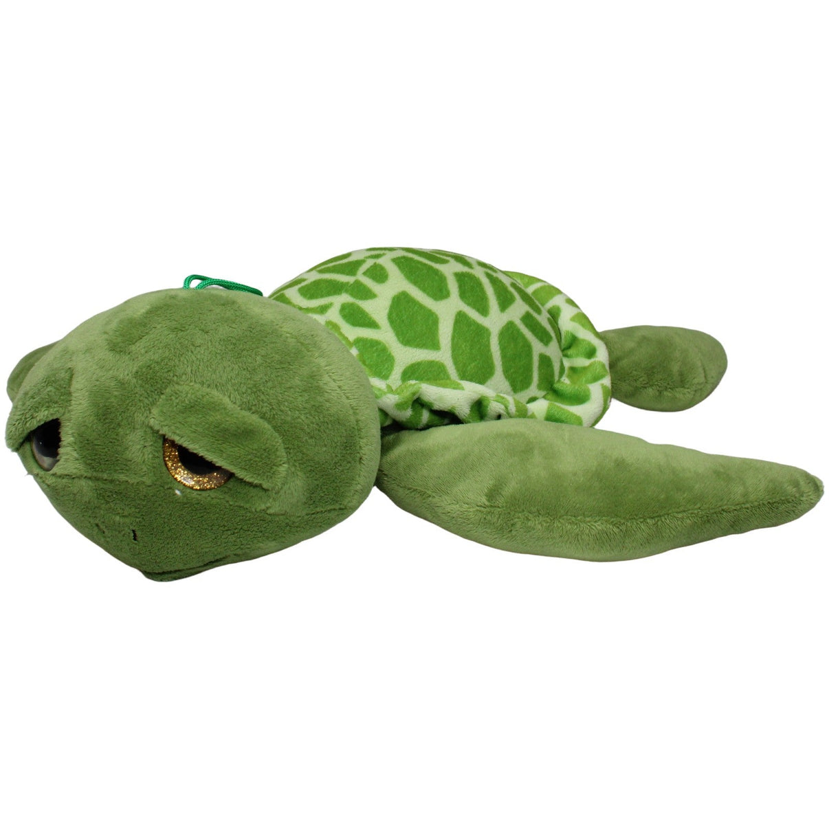 123000021190 Landahl & Baumann Grüne XL Schildkröte mit goldenen Glitzeraugen Kuscheltier Kumpel Leo 40cm ebay - stofftiere Gebraucht