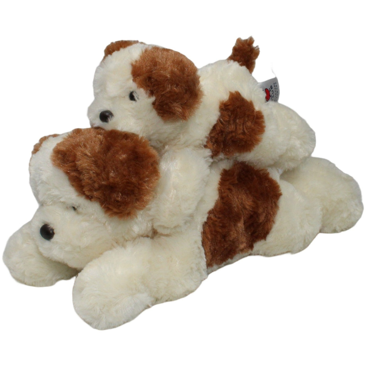 123000021191 Baby Club Süßer Hund mit Hunde - Baby Kuscheltier Kumpel Leo 30cm Baby Club Beige