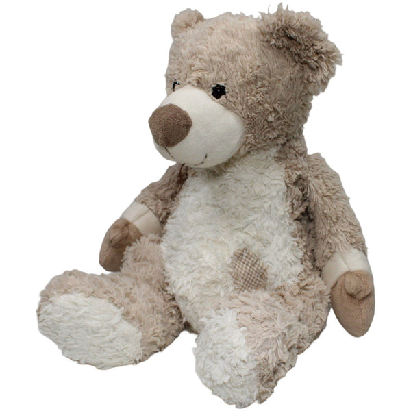 XL Teddybär mit Handschuhen, beige
