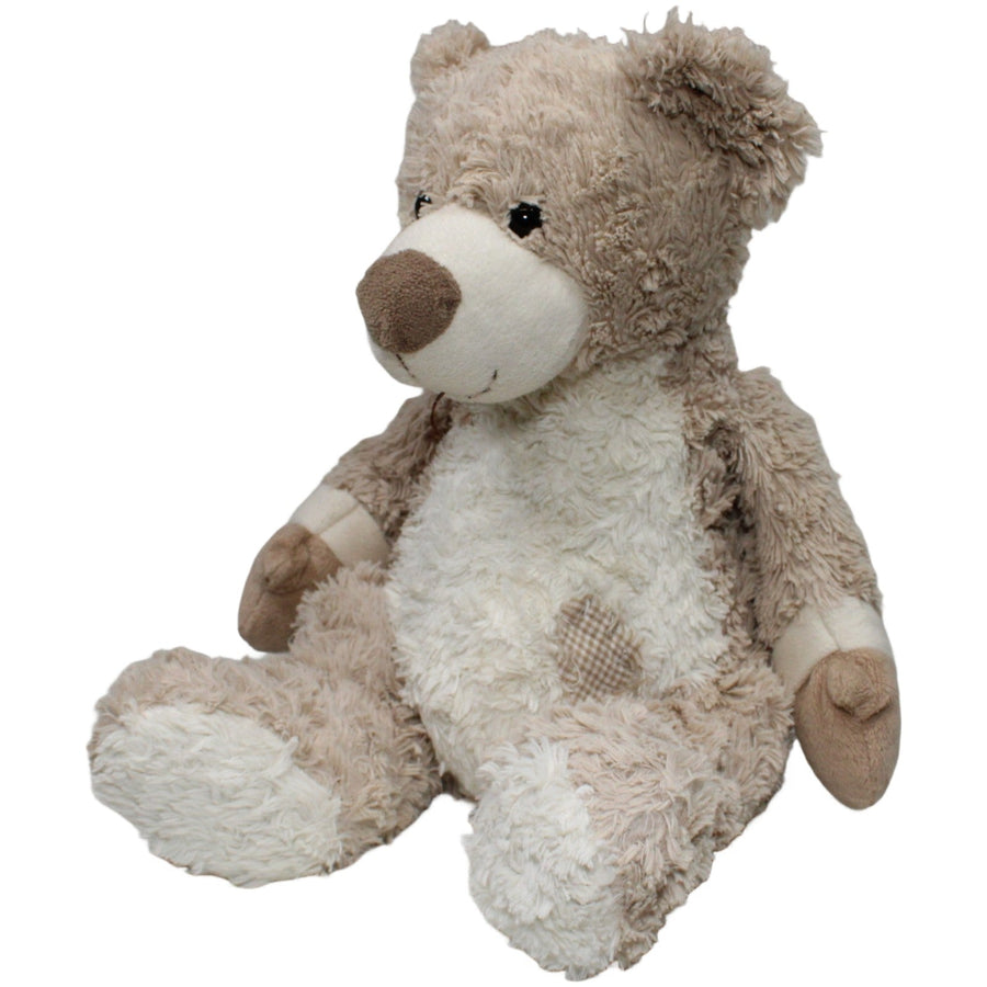 XL Teddybär mit Handschuhen, beige