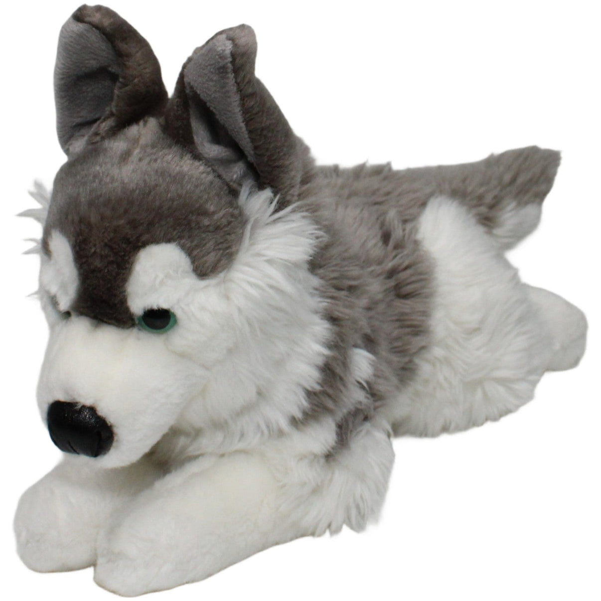 123000021209 Uni - Toys Großer Husky, liegend Kuscheltier Kumpel Leo 34cm ebay - stofftiere Gebraucht