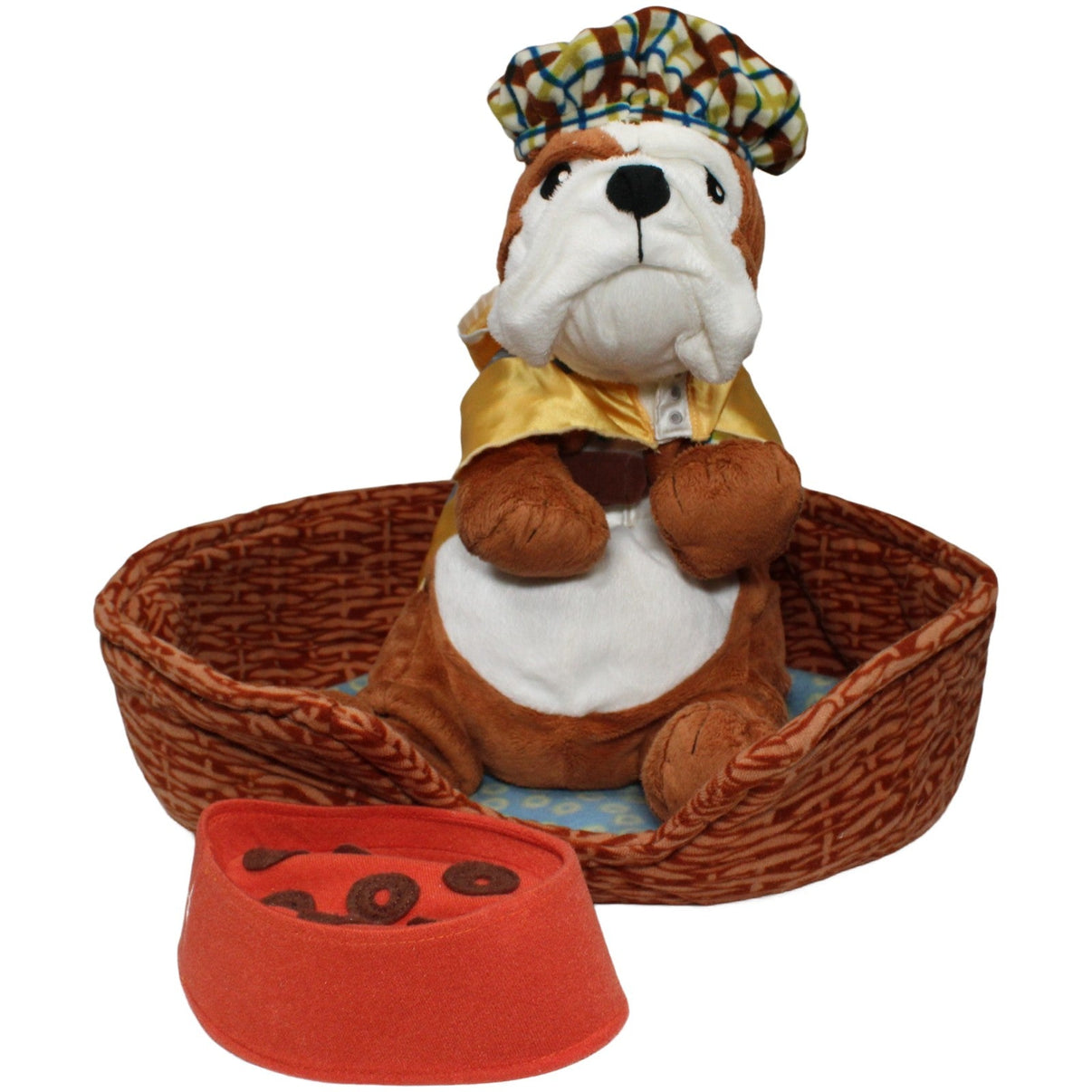 123000021219 IKEA Englische Bulldogge mit Zubehör, GOSIG KLAPPAR Kuscheltier Kumpel Leo 35cm ebay - 20 - stofftiere Gebraucht