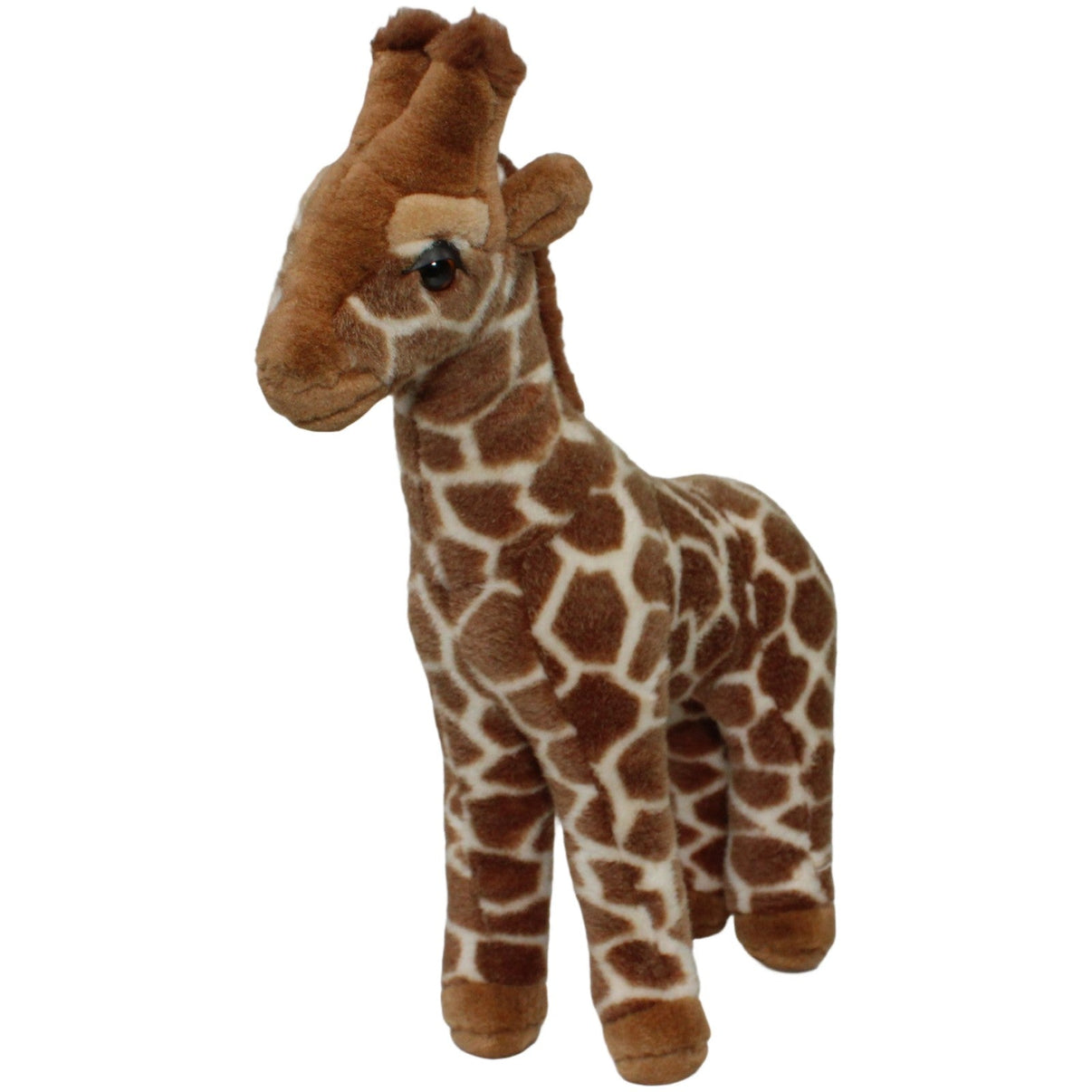 123000021224 Kuschelwuschel Große Giraffe, stehend Kuscheltier Kumpel Leo 35cm Beige Braun
